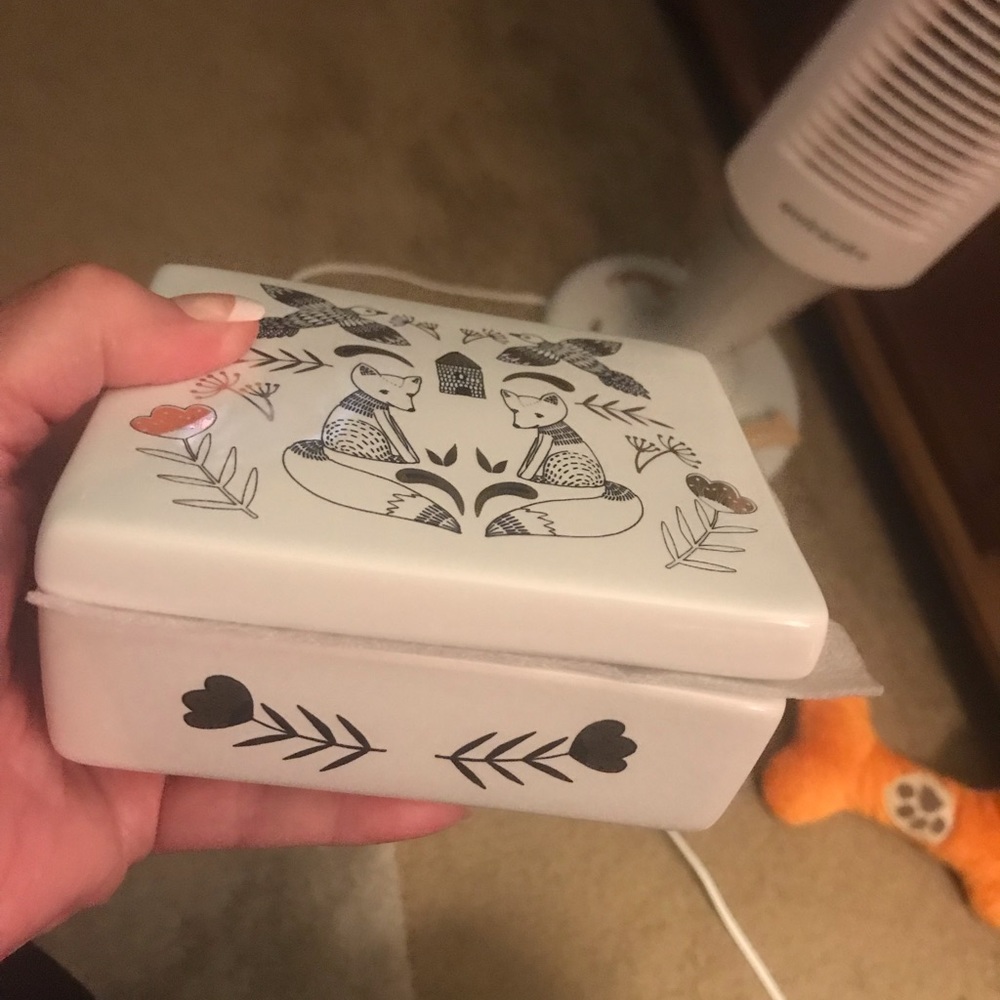 Danica Studio Ceramic Jewelry Box, Wild Tale